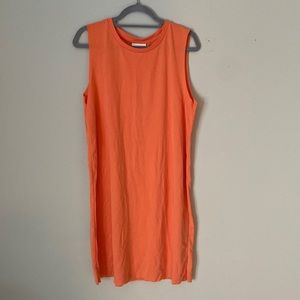 Orange dress from Amsterdam